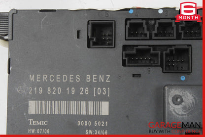 06-11 Mercedes W219 CLS63 CLS55 AMG Front Left Driver Door Control Module Unit