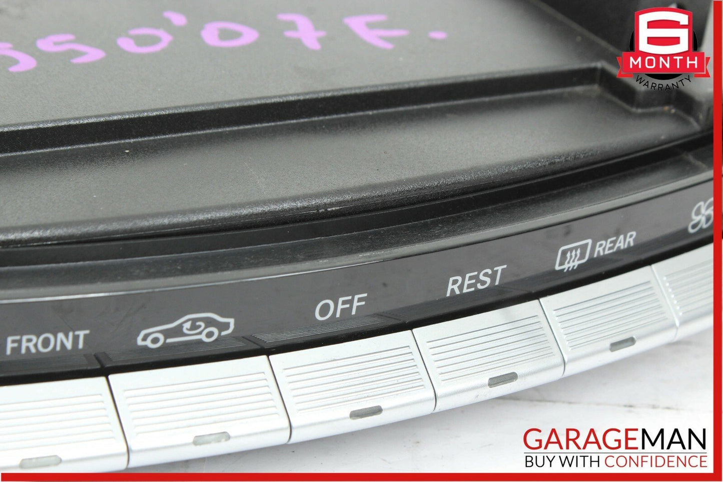 07-14 Mercedes W216 CL550 S550 A/C AC Heater Temperature Climate Control Switch