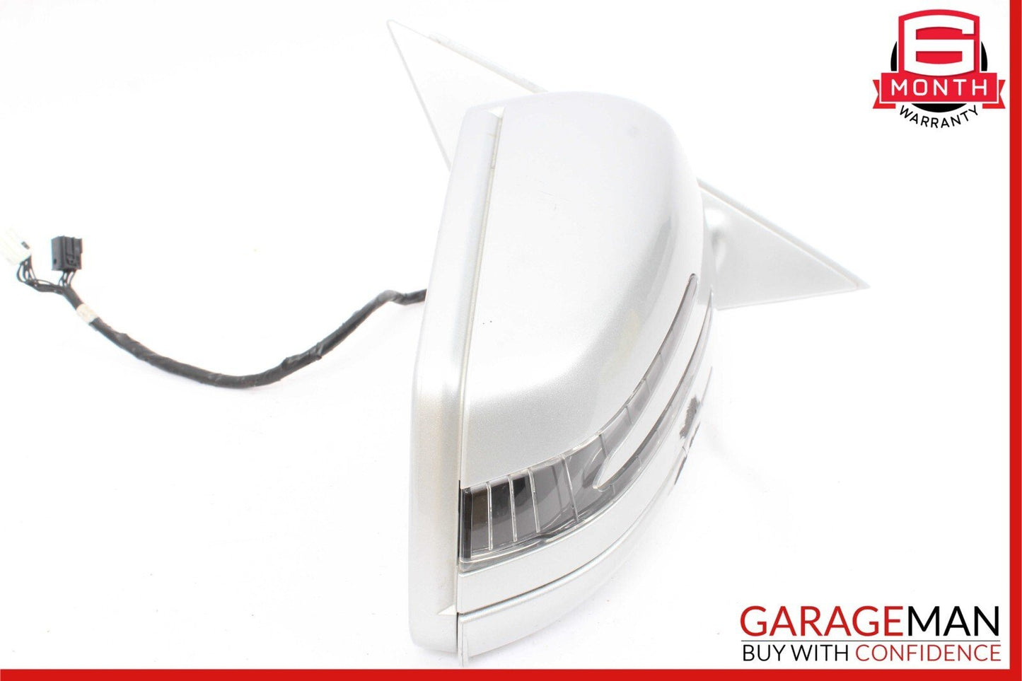 10-13 Mercedes W221 S500 S63 AMG Front Right Side Rear View Door Mirror Silver