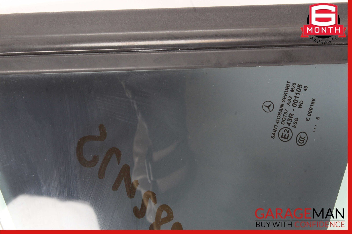 05-11 Mercedes R171 SLK280 SLK350 Rear Right Side Door Quarter Window Glass