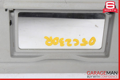 01-07 Mercedes W203 C230 Front Right Sun Visor Sunvisor Sun Visor Shade Gray