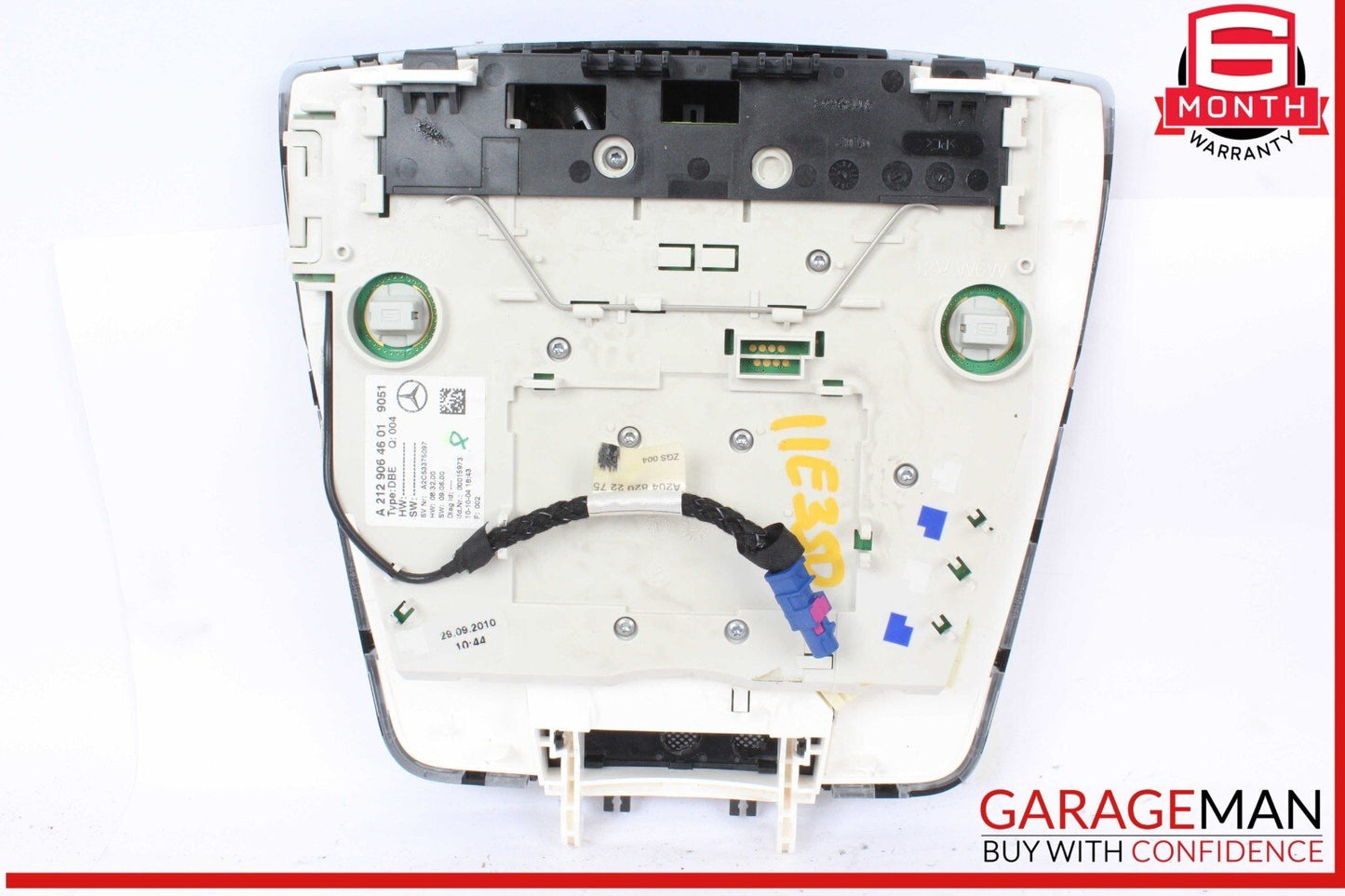10-16 Mercedes W212 E350 Wagon Front Overhead Dome Light Lamp Reading Map