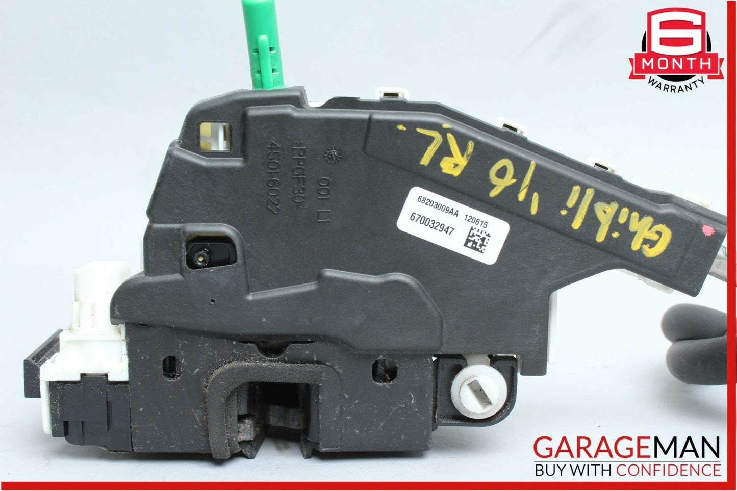 14-17 Maserati Ghibli Rear Left Side Door Lock Latch Actuator Mechanism OEM