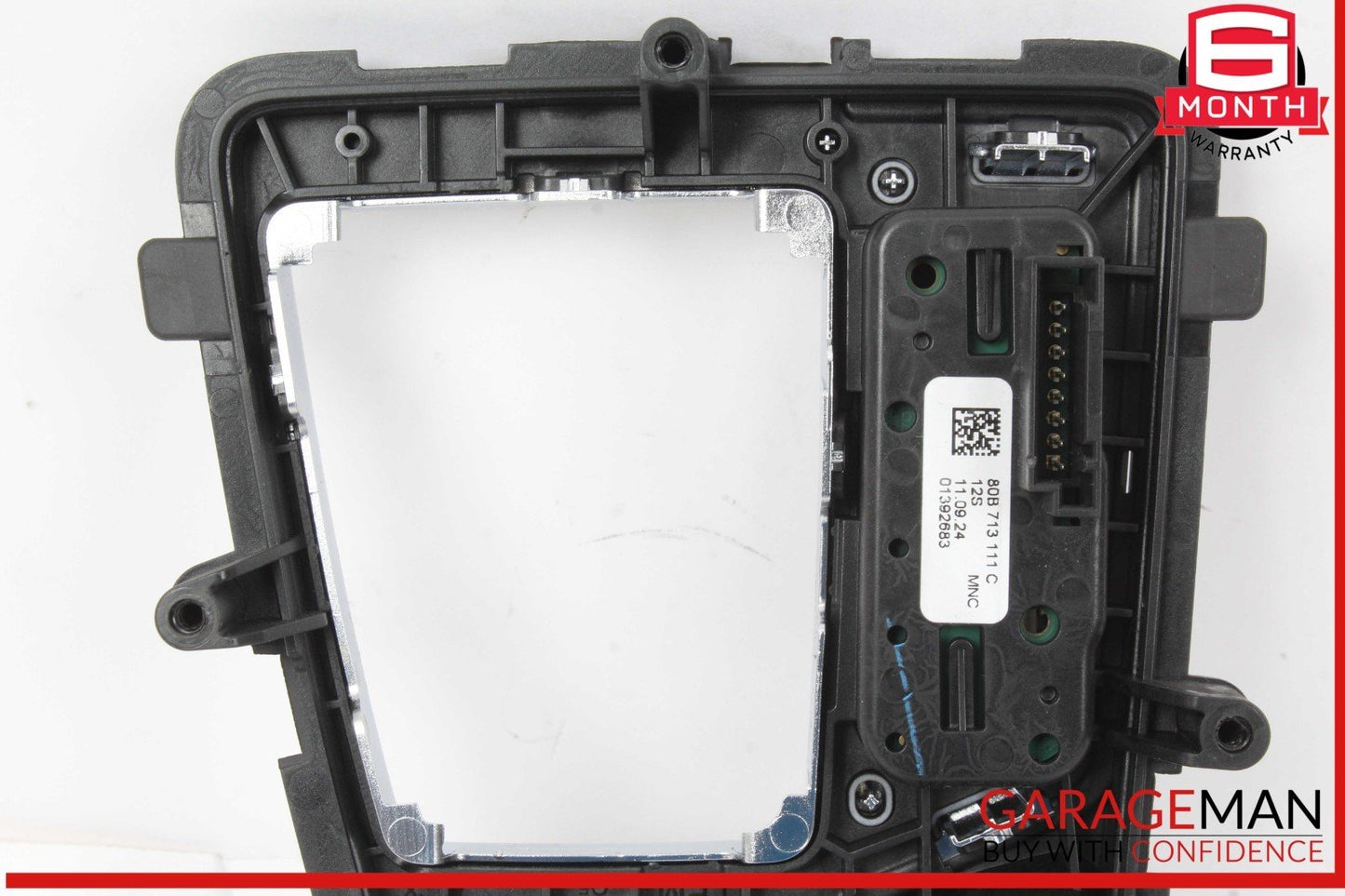 18-25 Audi Q5 Front Center Console Shifter Bezel Trim Cover w/ Parking Brake