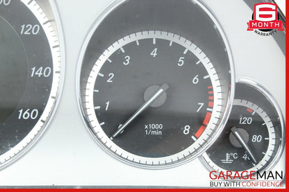 10-13 Mercedes W212 E350 E550 Instrument Cluster Speedometer 2125409647 OEM