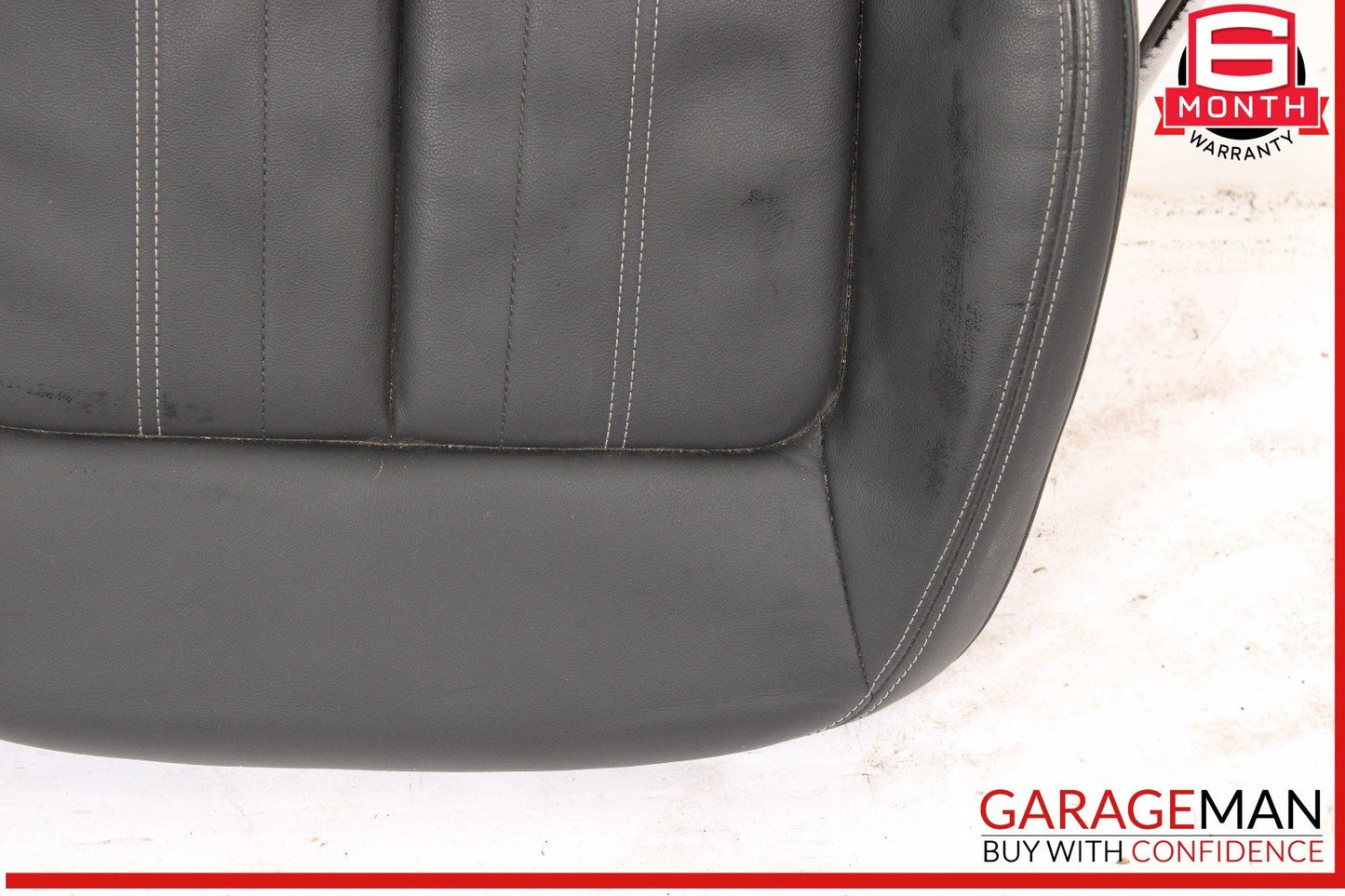 18-25 Audi Q5 Front Left Lower Bottom Seat Cushion Cover Black OEM