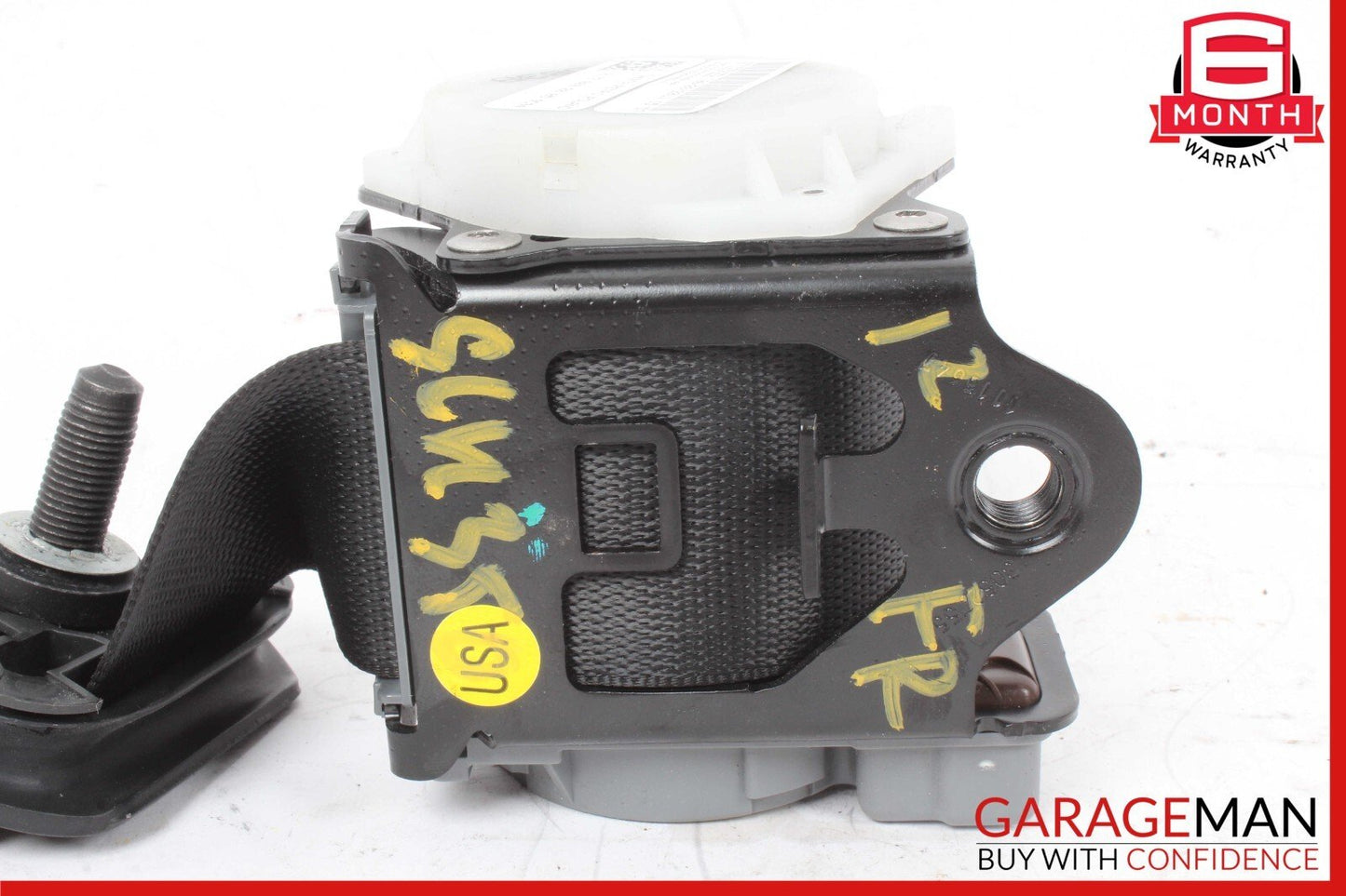 12-20 Mercedes R172 SLK350 SLC300 Front Right Seat Belt Seatbelt Retractor Black