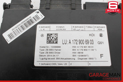 08-18 Mercedes W204 C350 SLK250 Front Left Driver Side Seat Control Module Unit