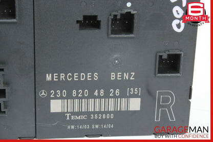03-08 Mercedes R230 SL600 SL550 Right Side Door Control Module 2308204826 OEM