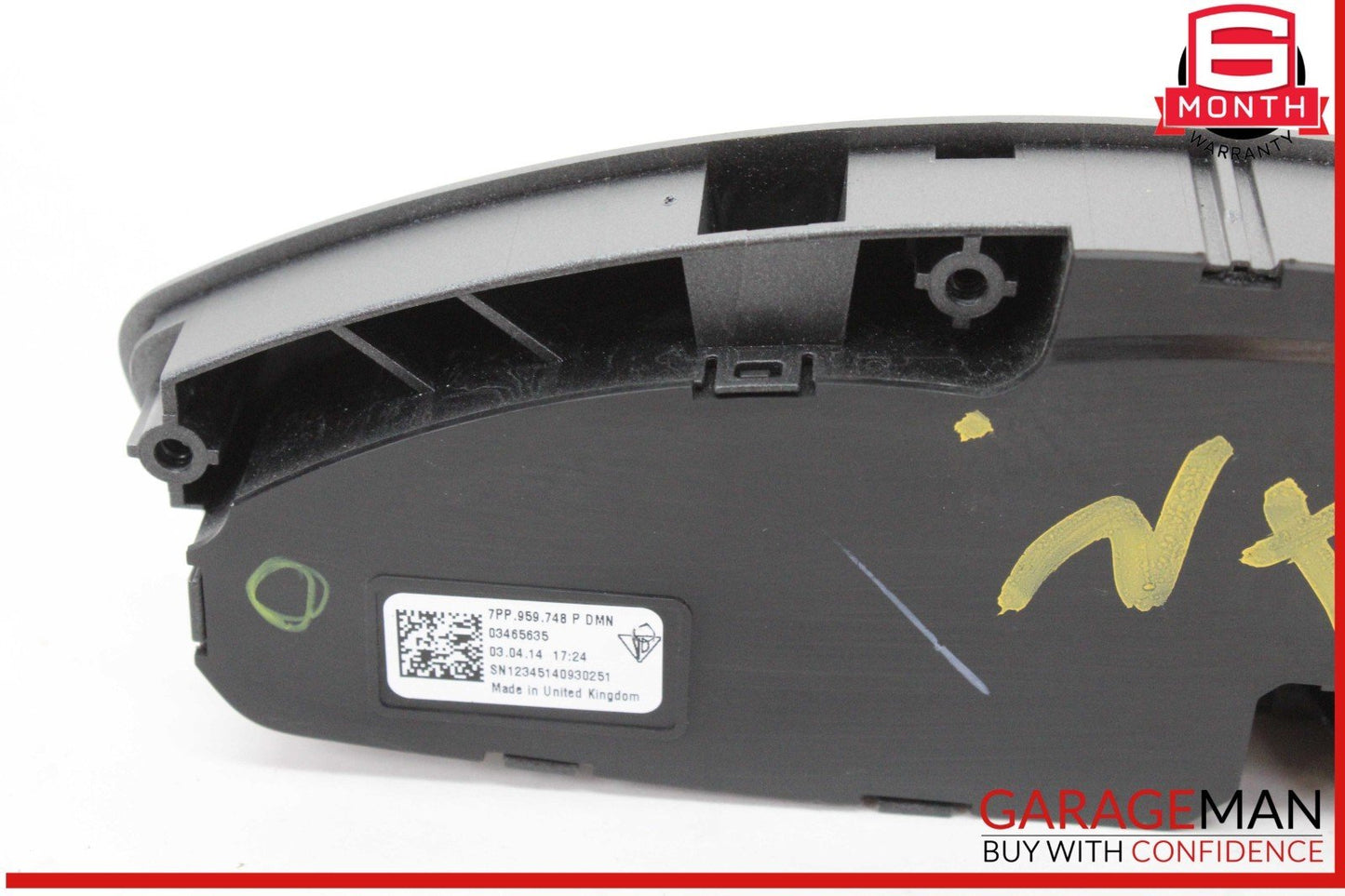 10-18 Porsche Panamera 970 E-Hybrid Front Right Side Seat Control Switch OEM