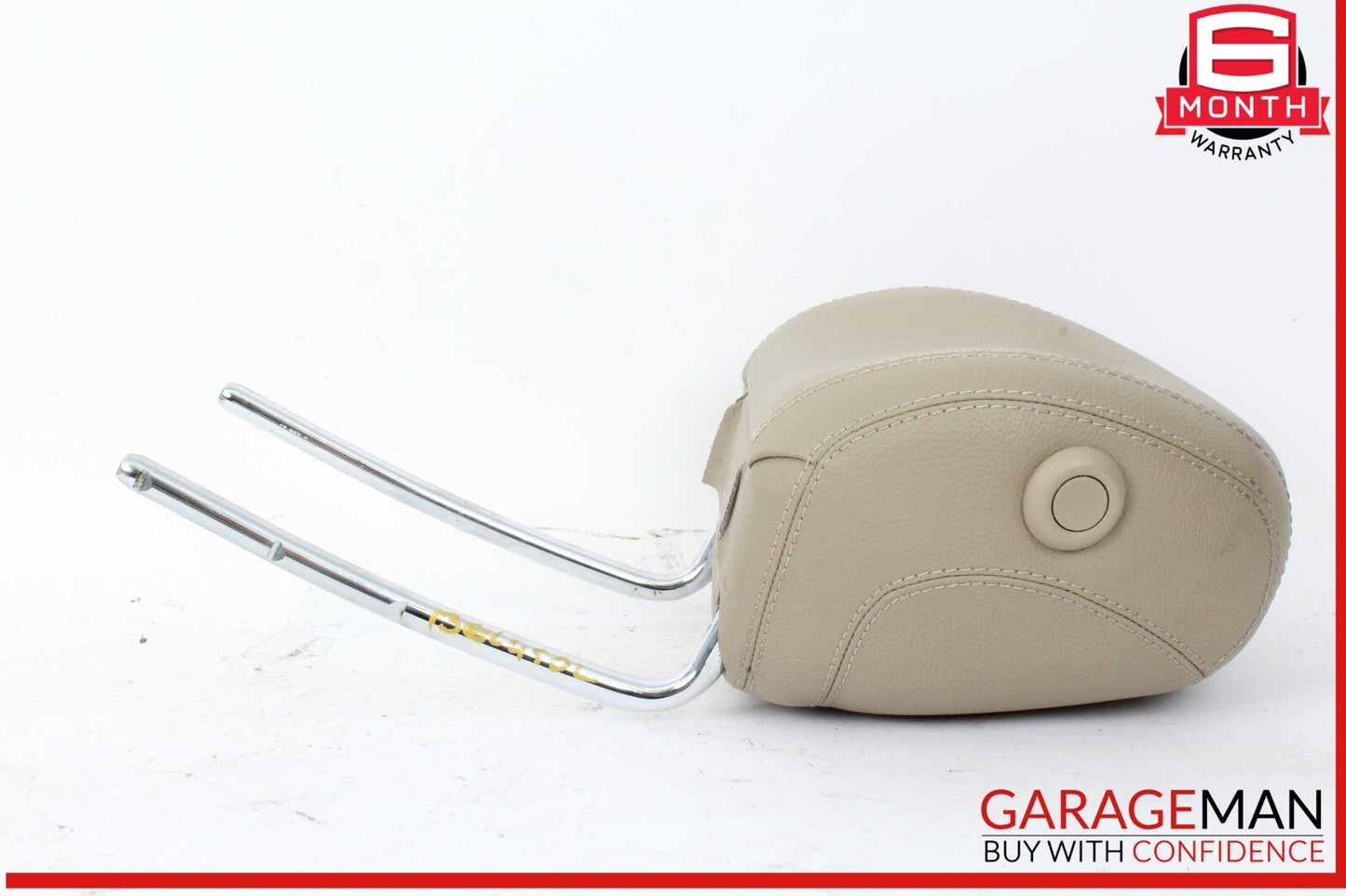 12-15 Mercedes X166 GL450 GL550 ML350 Front Seat Headrest Head Rest Beige OEM