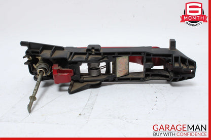 05-11 Mercedes R171 SLK350 Front Left Driver Side Exterior Door Handle Red OEM