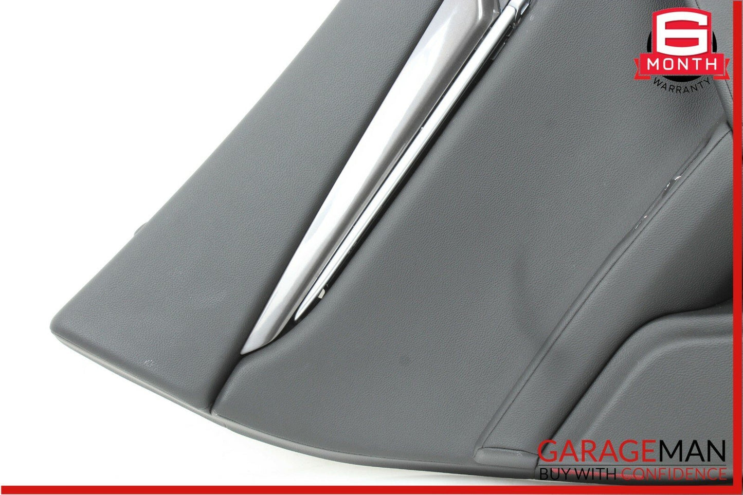 14-17 Maserati Ghibli Rear Left Driver Side Complete Interior Door Panel Black
