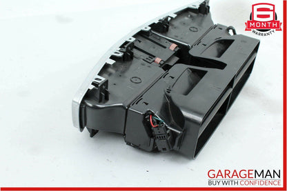 07-13 Mercedes W221 S550 S600 Dashboard Center Dash A/C Air Vent Trim Clock OEM