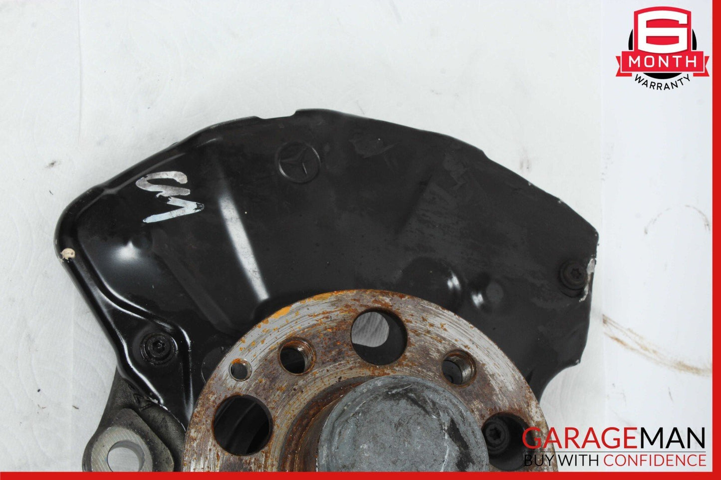 07-14 Mercedes W221 S65 S63 AMG Front Left Wheel Carrier Spindle Knuckle Hub OEM