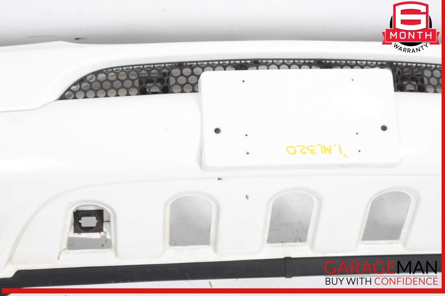 98-01 Mercede W163 ML320 ML430 Front Bumper Cover Assembly White OEM