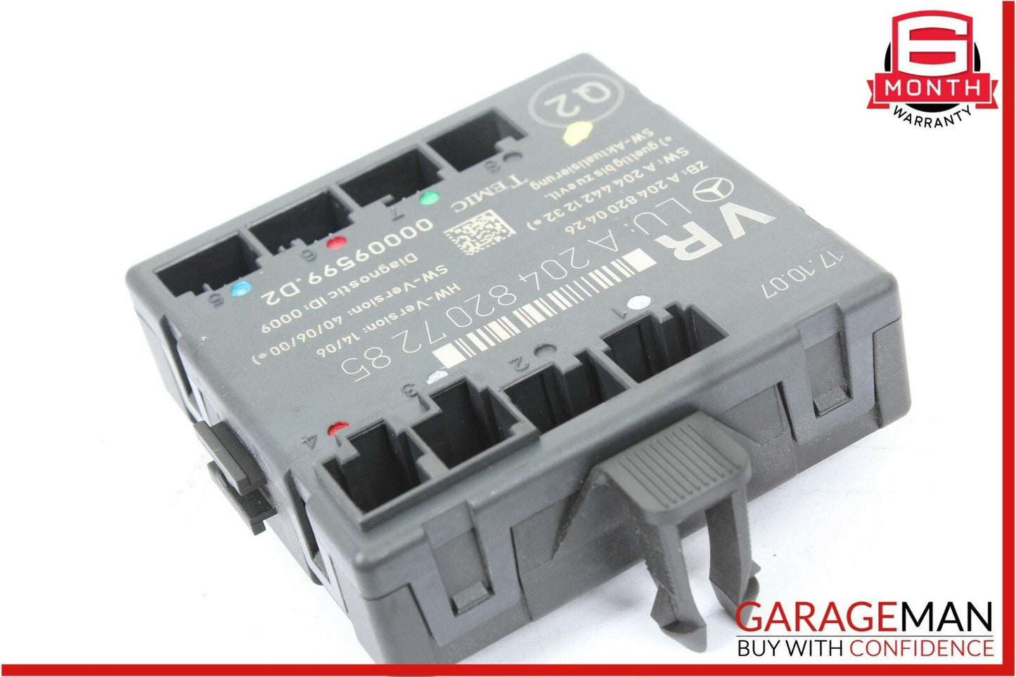 08-11 Mercedes W204 C300 C350 Front Right Passenger Side Door Control Module OEM
