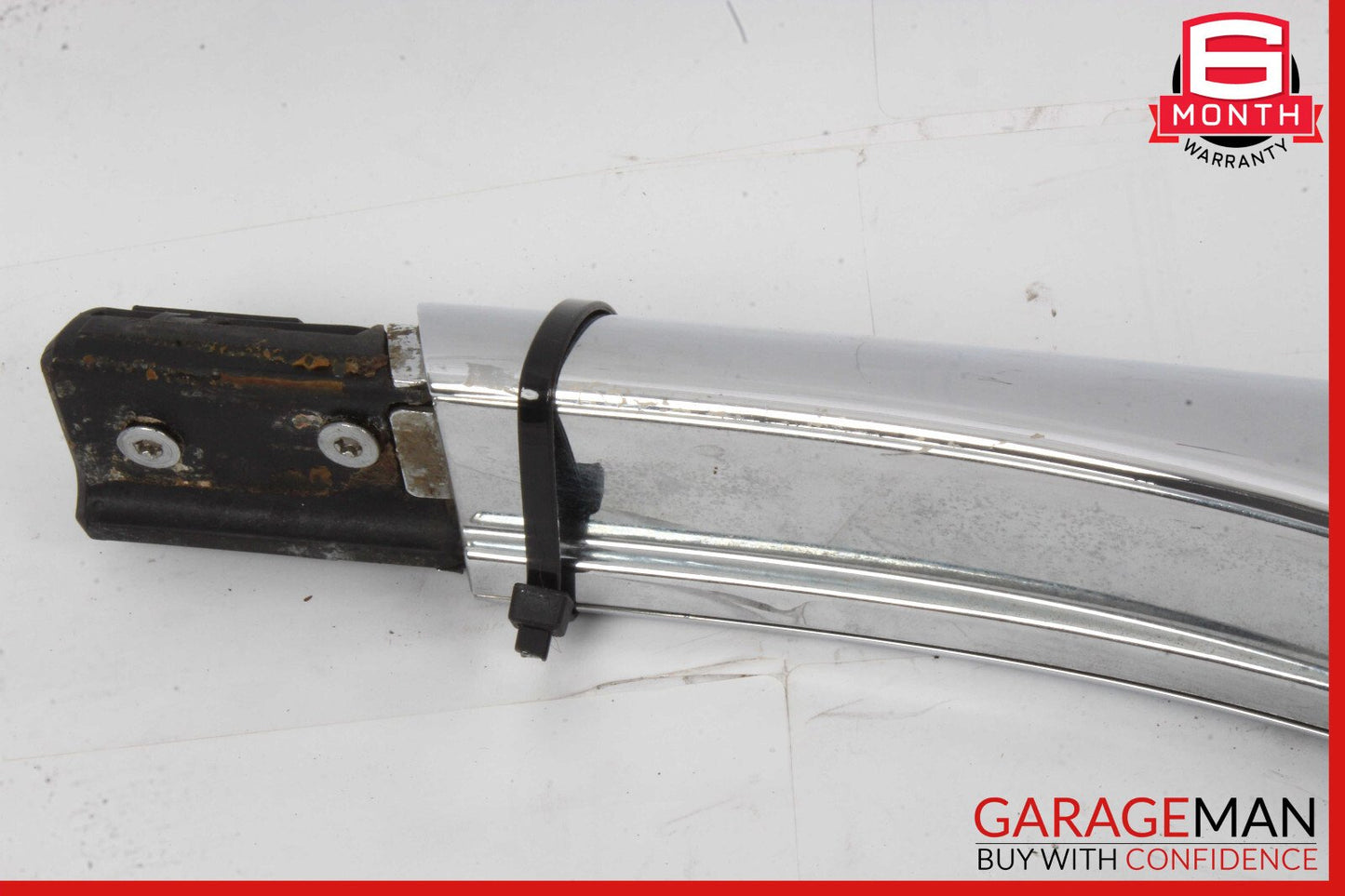 07-12 Mercedes X164 GL450 GL350 Rear Right Roof Rail Rack Cover Cap Chrome OEM
