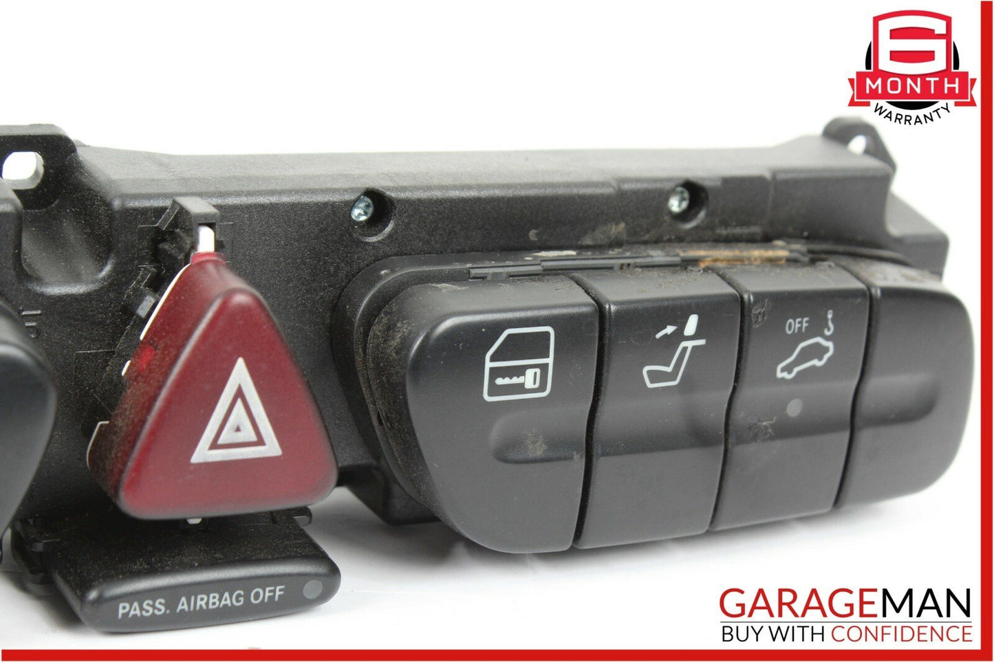 01-04 Mercedes CLK320 C240 Dashboard Dash Hazard Light Switch Controller Panel