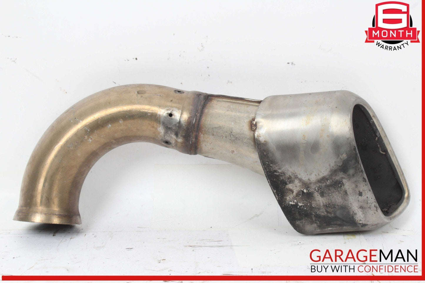 03-10 Porsche Cayenne 955 957 4.8L Left Side Exhaust Muffler Tip OEM