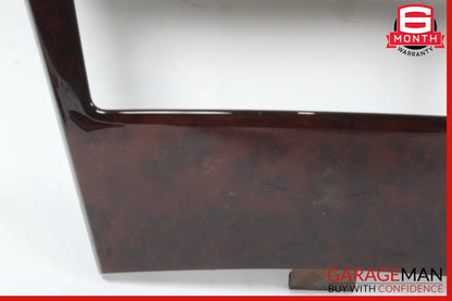 07-14 Mercedes W216 CL550 Center Console Command Unit Radio Bezel Trim Wood OEM