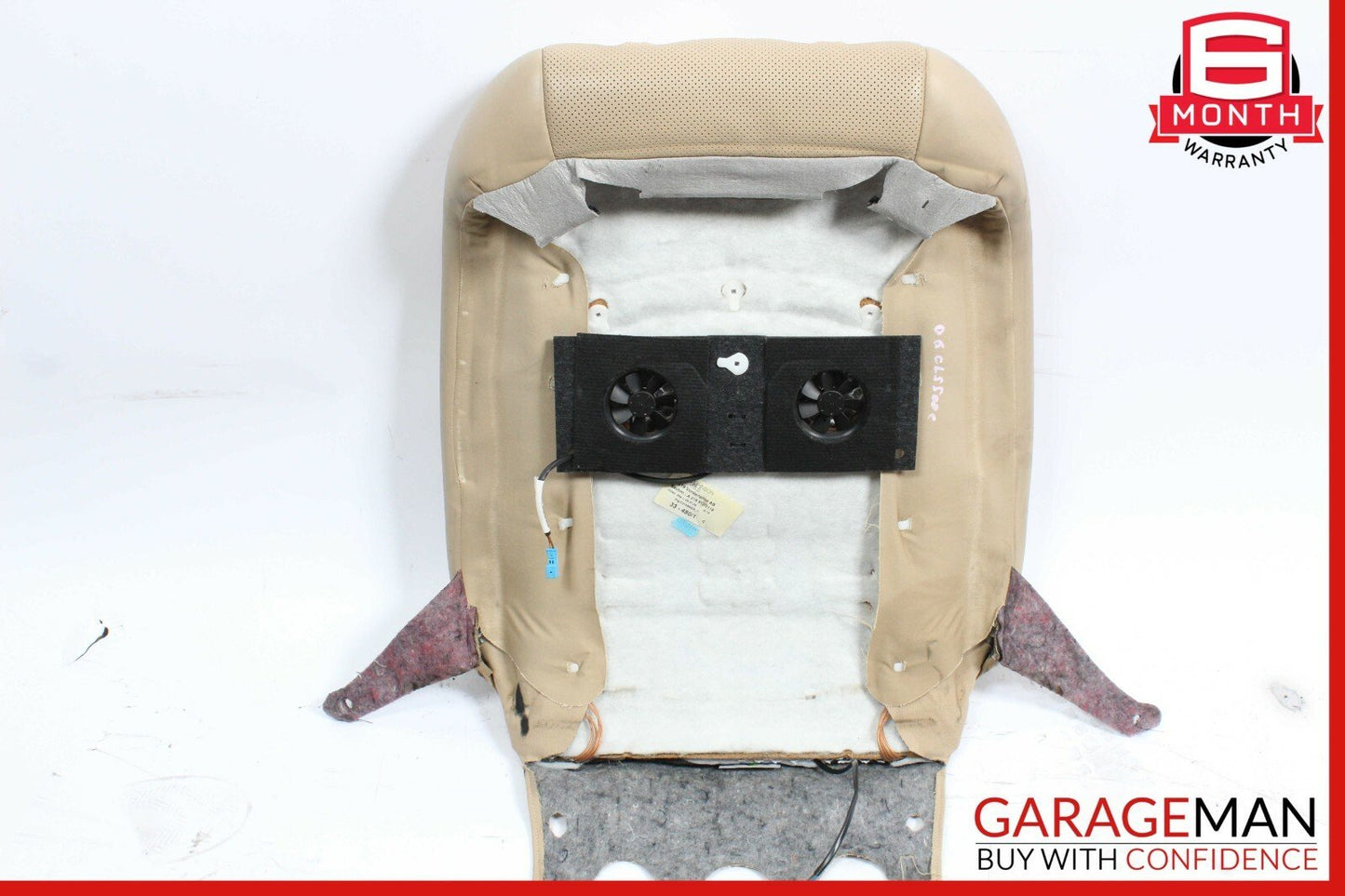 06-11 Mercedes W219 CLS500 Front Right or Left Top Upper Seat Cushion Brown OEM