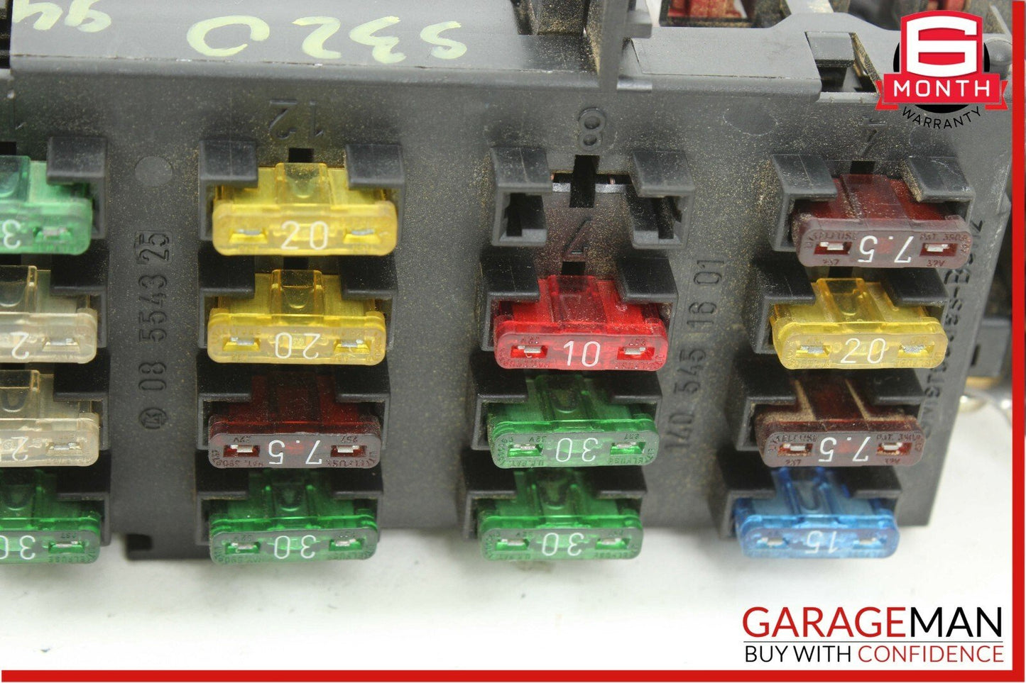 92-95 Mercedes W140 500SEL S320 Rear Trunk Fuse Relay Box Control Module OEM