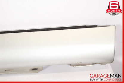 01-07 Mercedes W203 C230 Base Left Side Skirt Rocker Panel Moulding Silver
