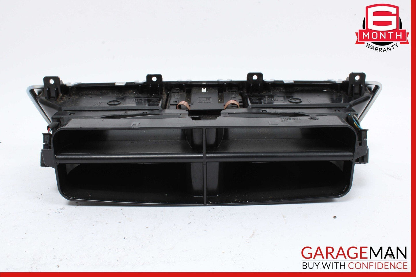 07-13 Mercedes W221 S500 S450 Front Center Dash AC A/C Air Vent Trim Clock Assy