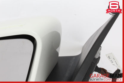 10-11 Mercedes W204 C300 4MATIC Front Left Side Rear View Door Mirror White OEM