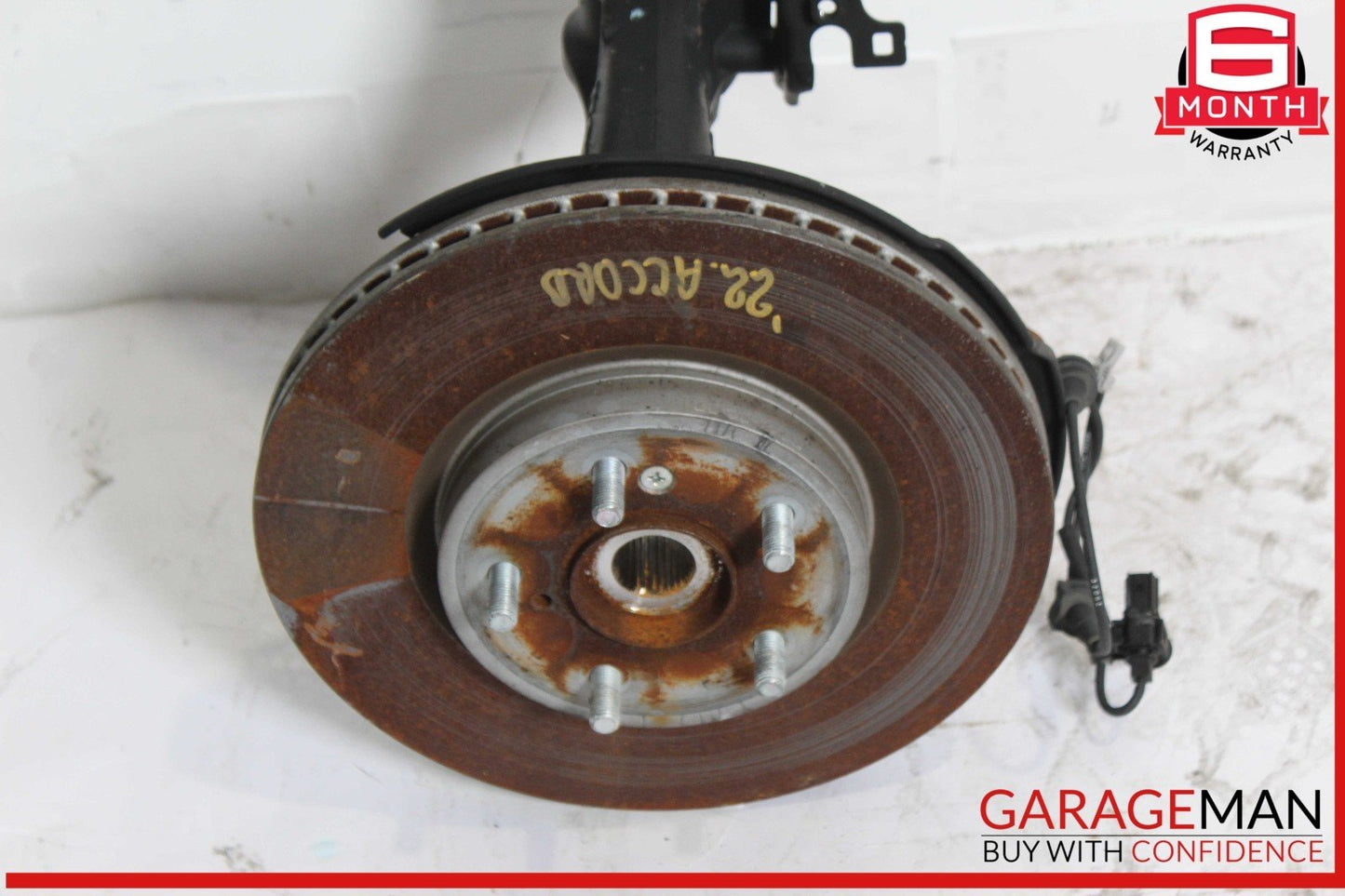 18-22 Honda Accord Front Left Side Spindle Knuckle Hub w/ Shock Strut Assembly