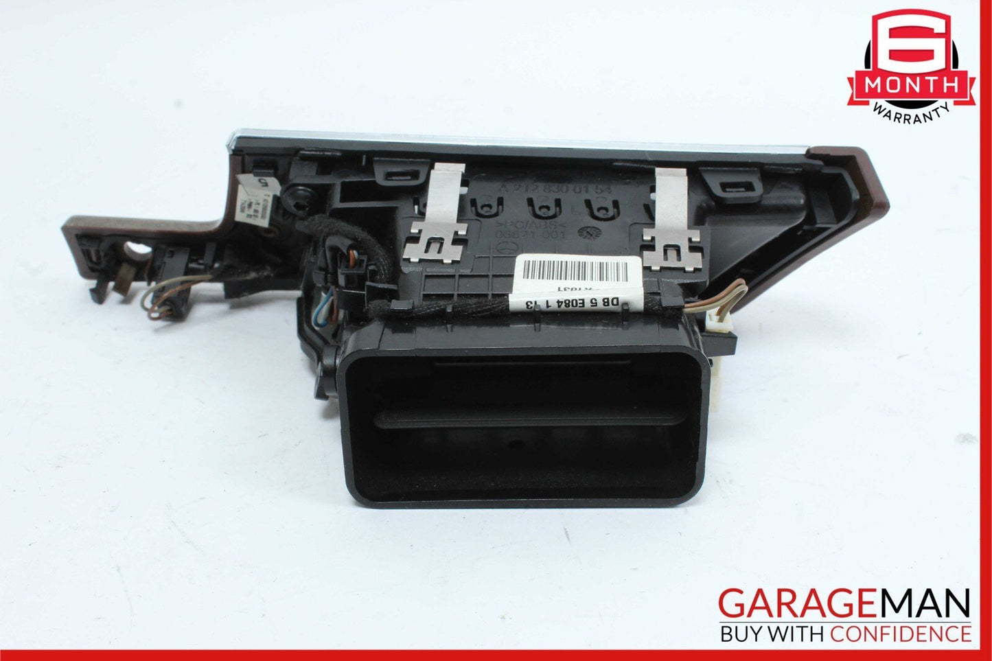 10-13 Mercedes W212 E350 Dashboard Dash AC A/C Air Vent Left Trim Wood OEM