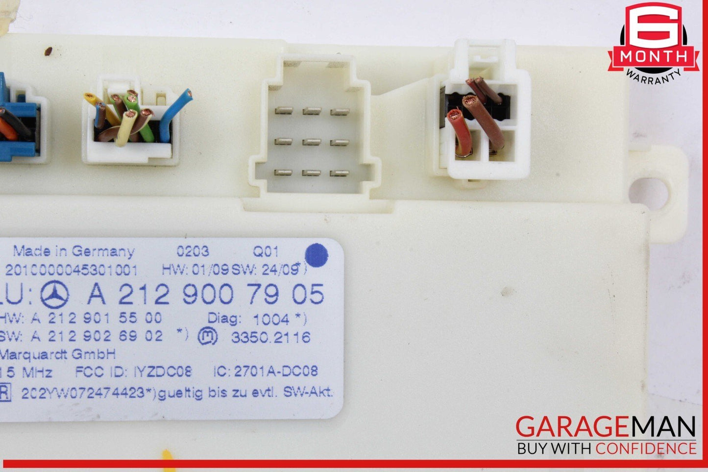 08-14 Mercedes W212 E550 C250 Keyless Go Entry Control Module Unit