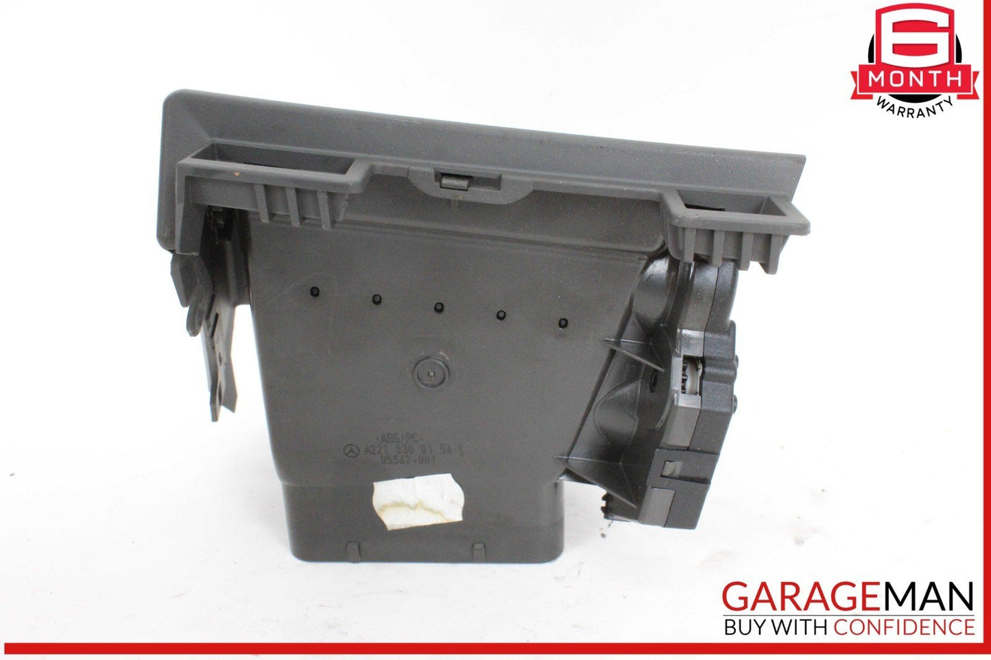 07-14 Mercedes W221 S550 Front Left Side Dashboard AC A/C Air Vent Gray OEM
