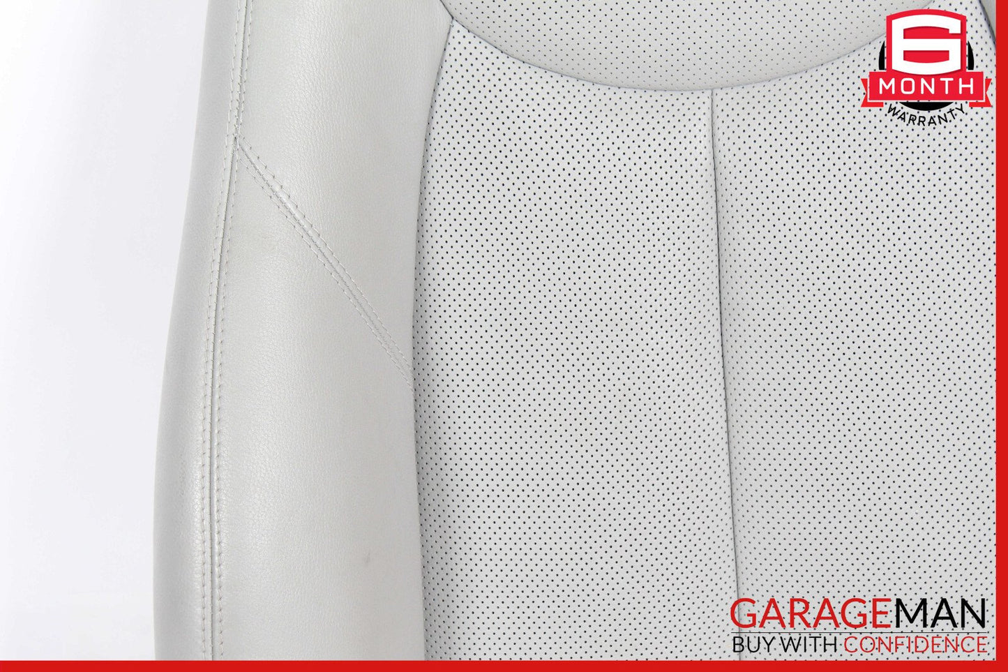 03-06 Mercedes R230 SL500 Front Right Side Upper Top Seat Cushion Cover OEM