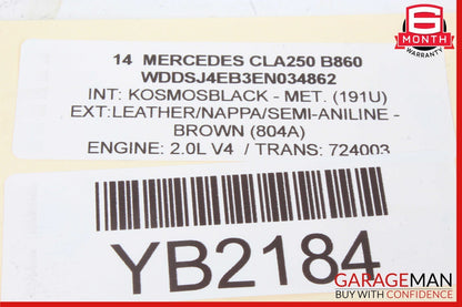 2014-2019 MERCEDES W117 CLA250 DASHBOARD DASH CENTER AIR VENT GRILLE OEM