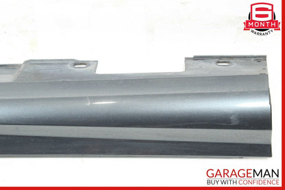 08-14 Mercedes W204 C300 AMG Sport Right Side Skirt Rocker Molding Panel Gray