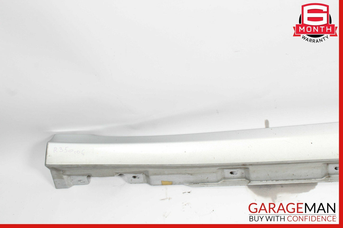 06-13 Mercedes W251 R350 Left Driver Side Rocker Skirt Molding Panel Silver OEM