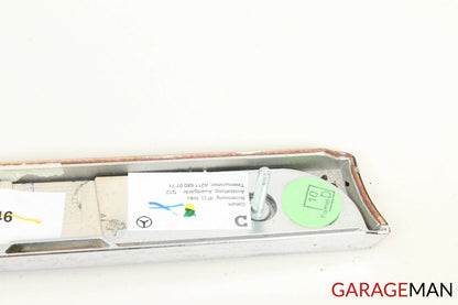 03-09 MERCEDES W211 E550 E350 DASHBOARD LEFT MOLDING TRIM WOOD OEM