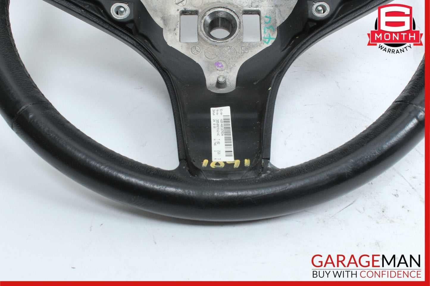 08-11 Mercedes W204 C300 3 Spoke Steering Wheel 2044601203 OEM