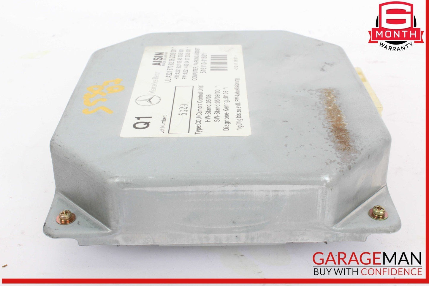 07-14 Mercedes W221 S550 CL600 CL550 Rear View Backup Camera Control Module OEM