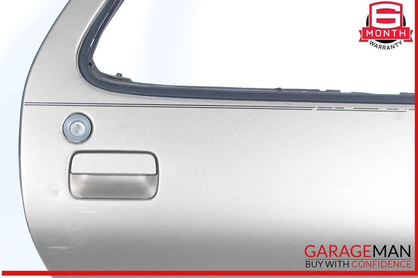84-91 Porsche 928 S Front Right Side Exterior Door Shell Panel Gray OEM