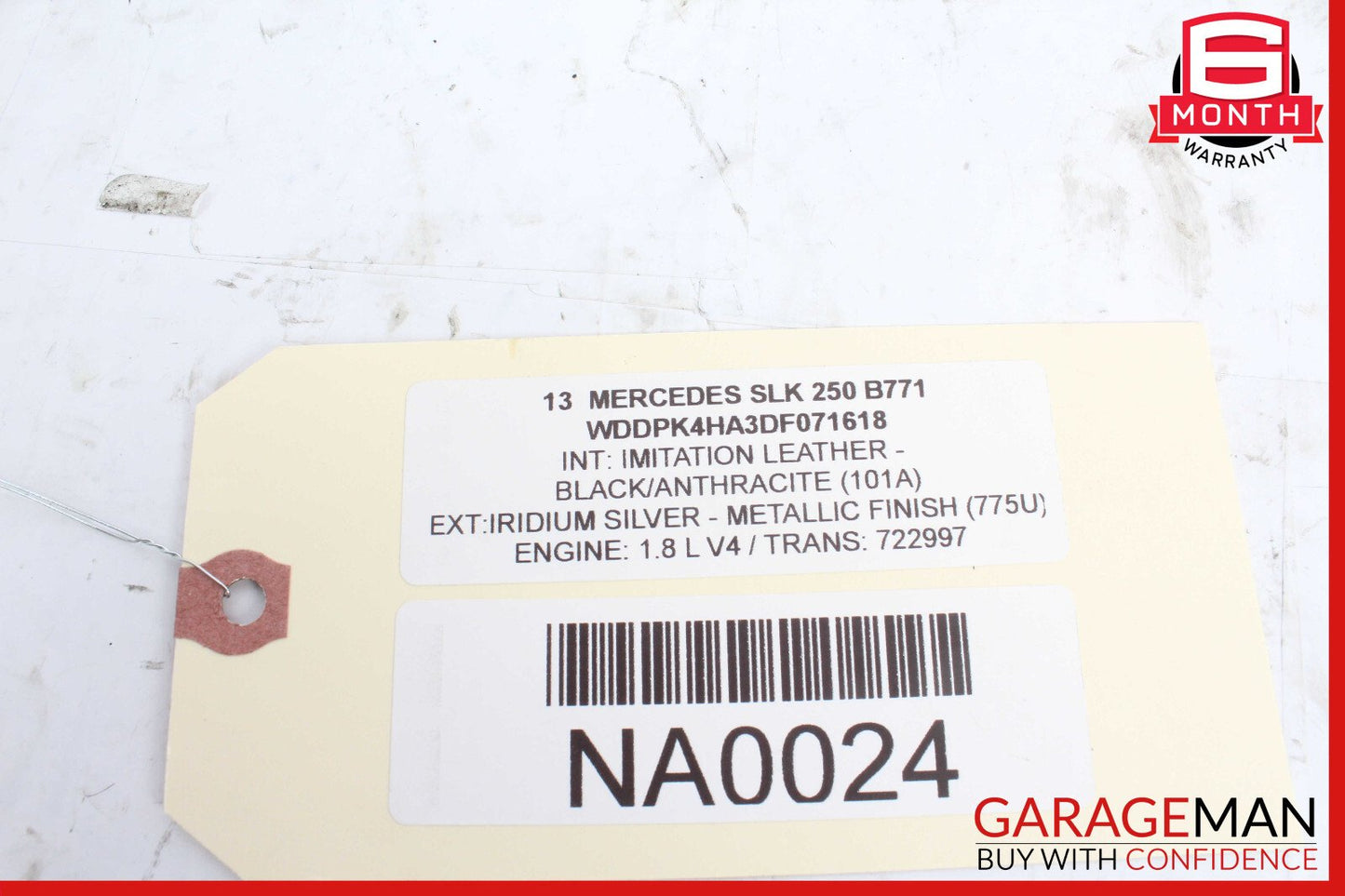 12-20 Mercedes R172 SLK350 SLC300 Convertible Left Top Main Drive Lift Cylinder