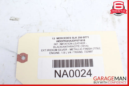 12-20 Mercedes R172 SLK350 SLC300 Convertible Left Top Main Drive Lift Cylinder