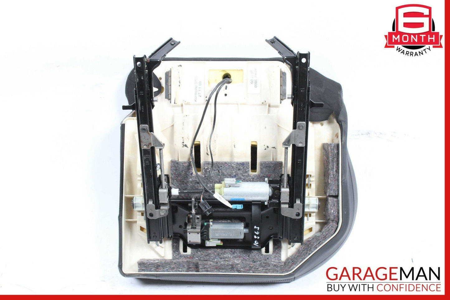 07-13 Mercedes W221 S63 Rear Recline Seat Cushion Bottom Lower Right OEM