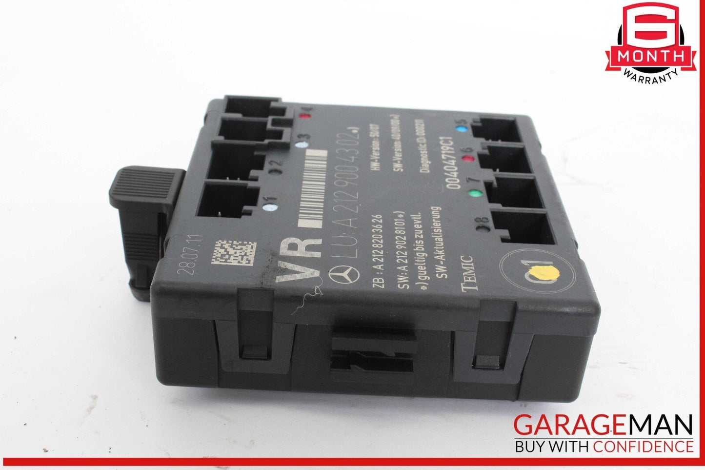 08-18 Mercedes W204 C250 E350 E400 Front Right Side Door Control Module Unit OEM