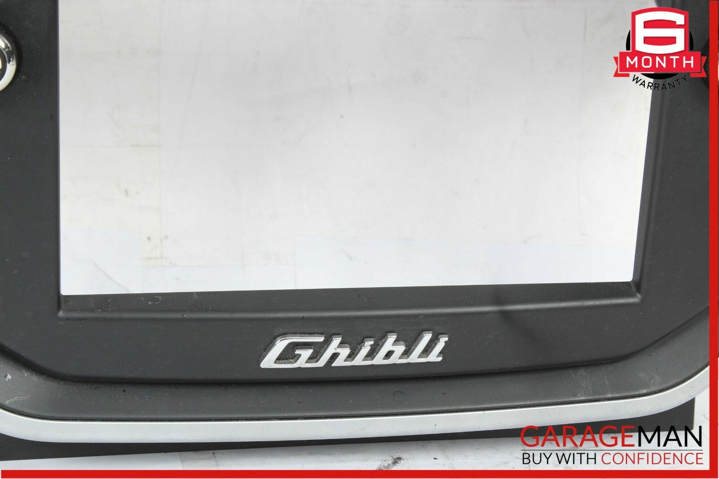 14-17 Maserati Ghibli Dash Display Bezel Frame Air Vent Trim Grille Assembly