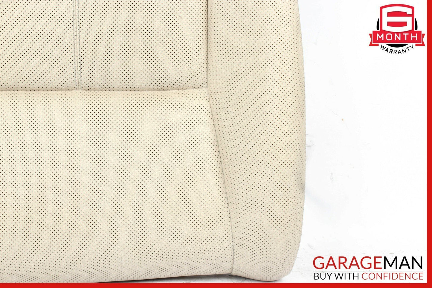07-14 Mercedes W216 CL550 Rear Left Bottom Lower Seat Cushion Beige