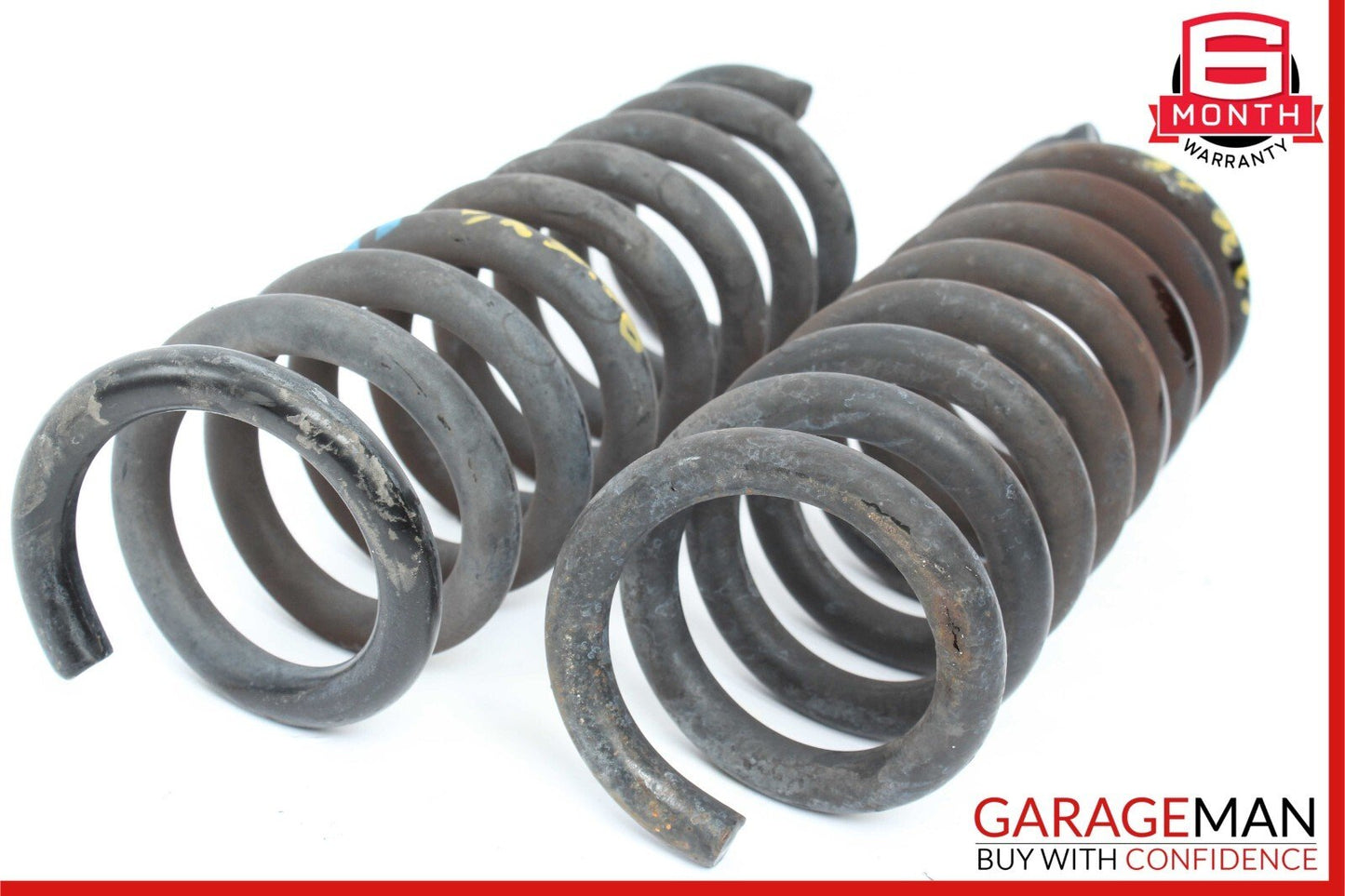 01-07 Mercedes W203 C230 Rear Right & Left Shock Absorber Coil Springs OEM