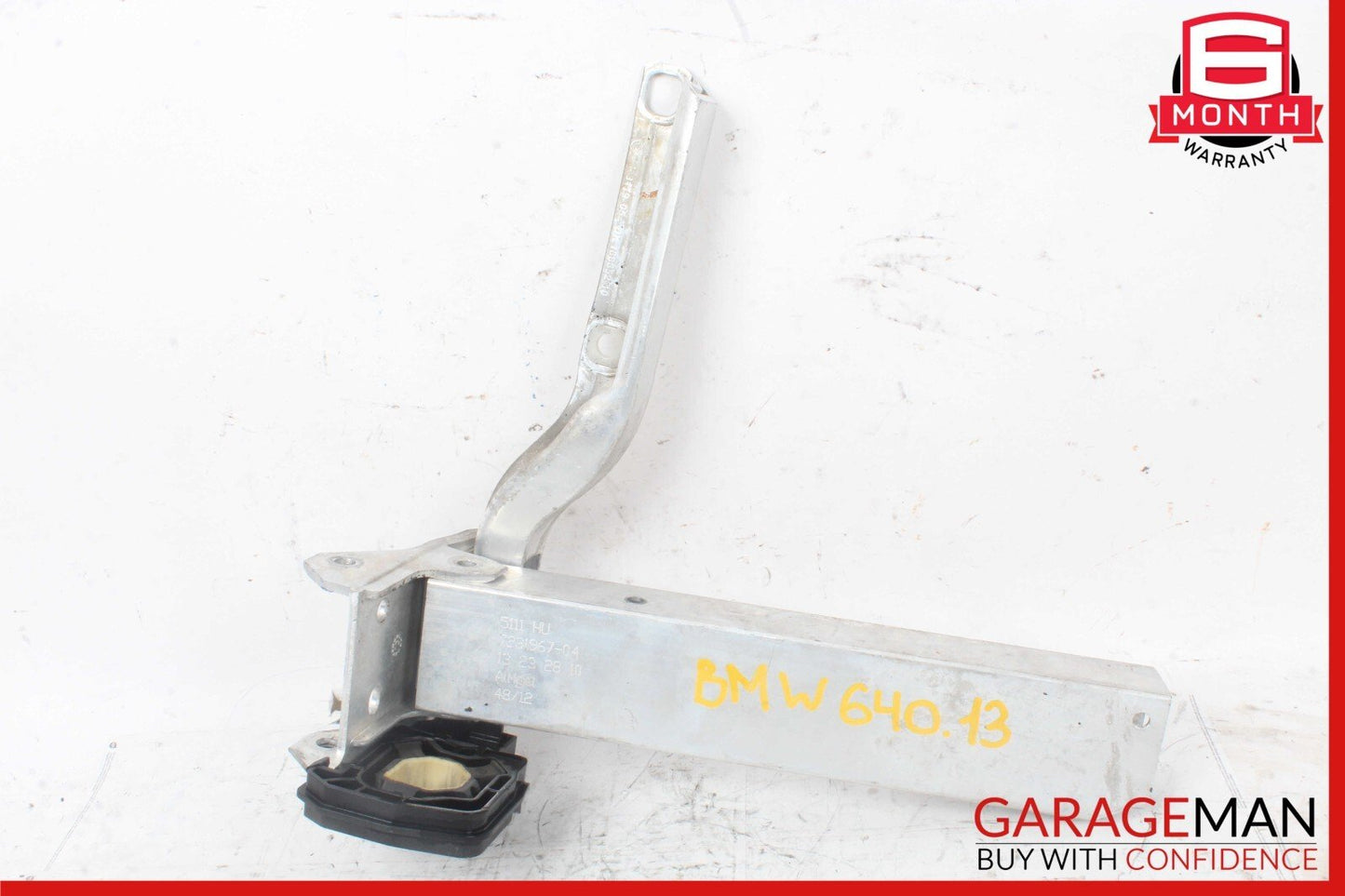 09-19 BMW F06 640i 550i Front Left Bumper Reinforcement Bracket 723196704 OEM
